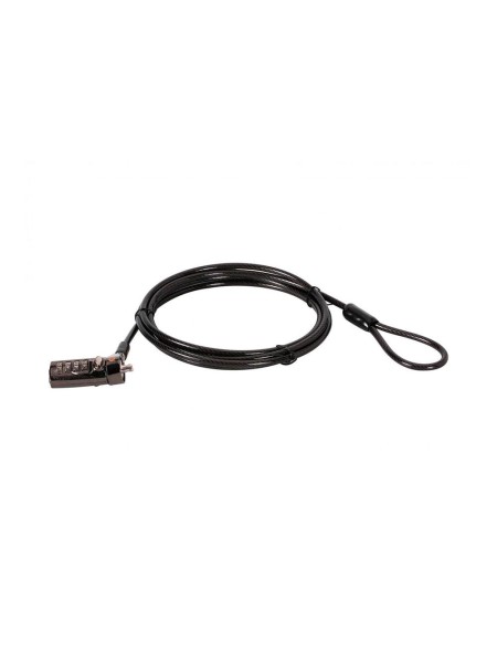 Cable de seguridad Conceptronic por combinacion / 1.8m / Ranura de bloqueo nano / CUSTODIO01BN